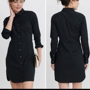 Untuckit Marisol navy shirt long sleeve dress